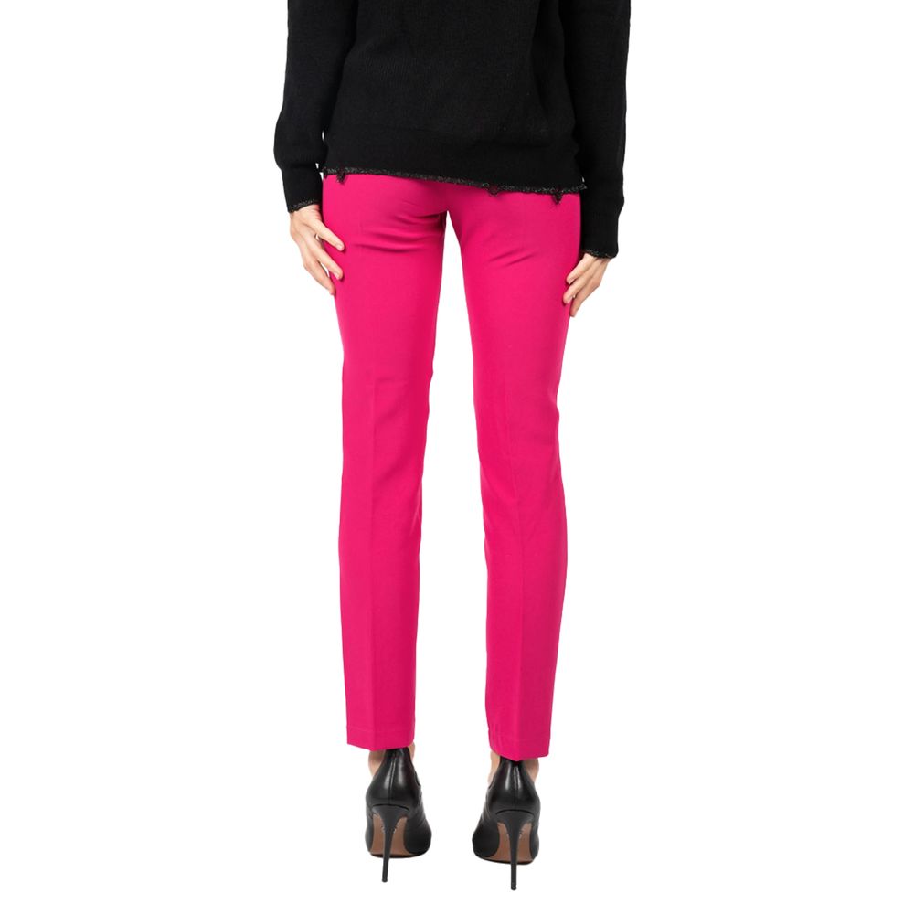 PINKO Fuchsia Polyester Jeans & Pant