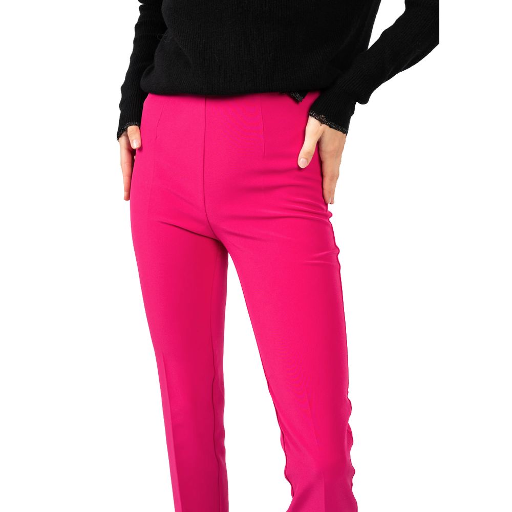 PINKO Fuchsia Polyester Jeans & Pant