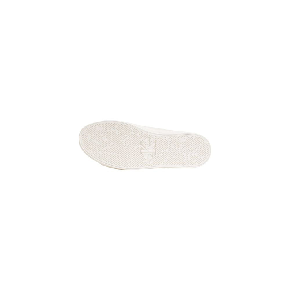 Calvin Klein Jeans Beige Suede Leather Sneaker