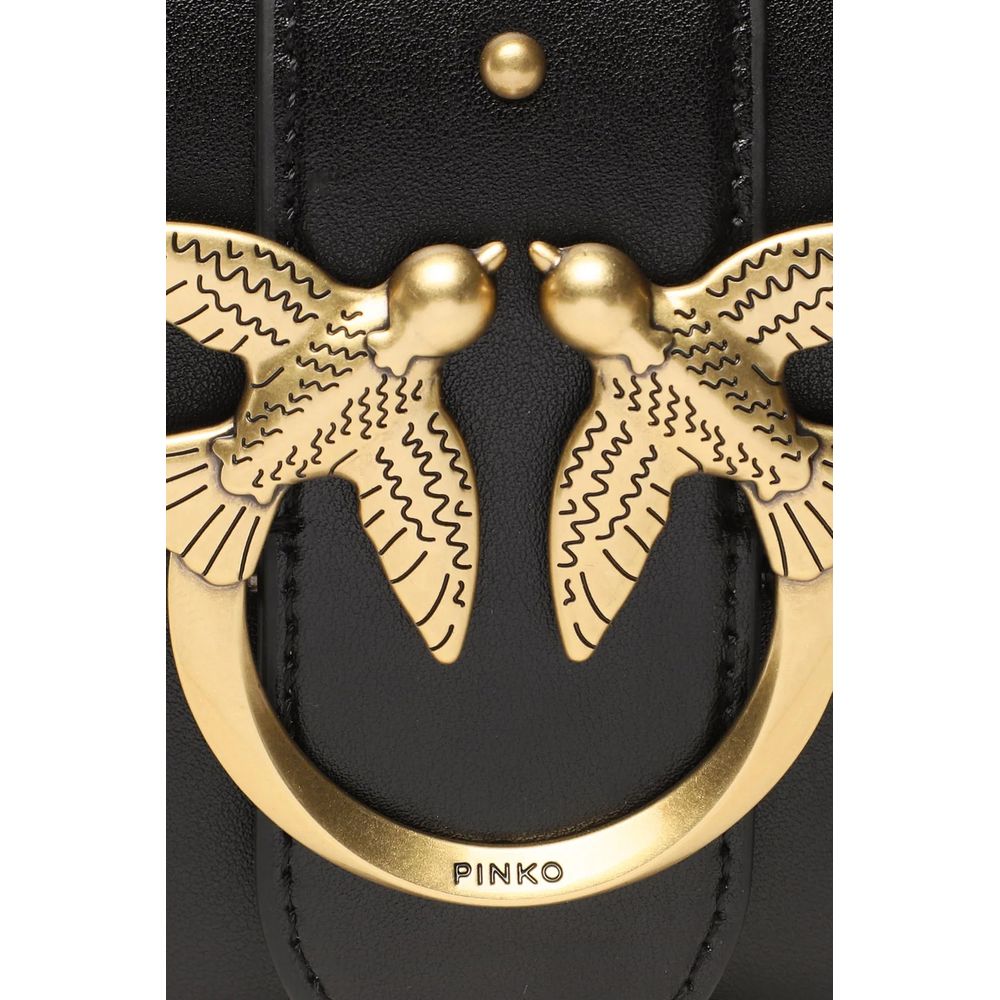 PINKO Bicolor Polyester Handbag