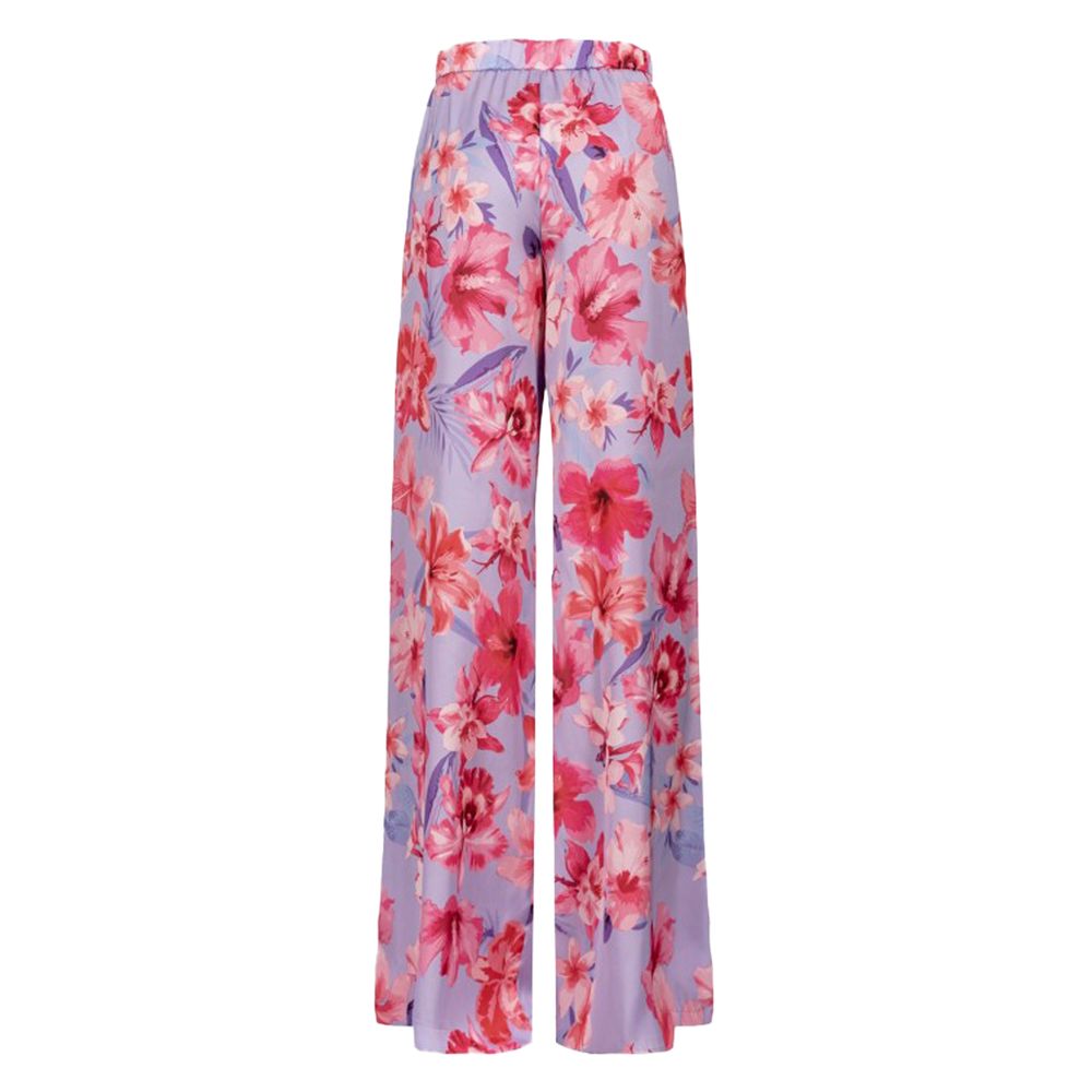PINKO Purple Polyester Jeans & Pant