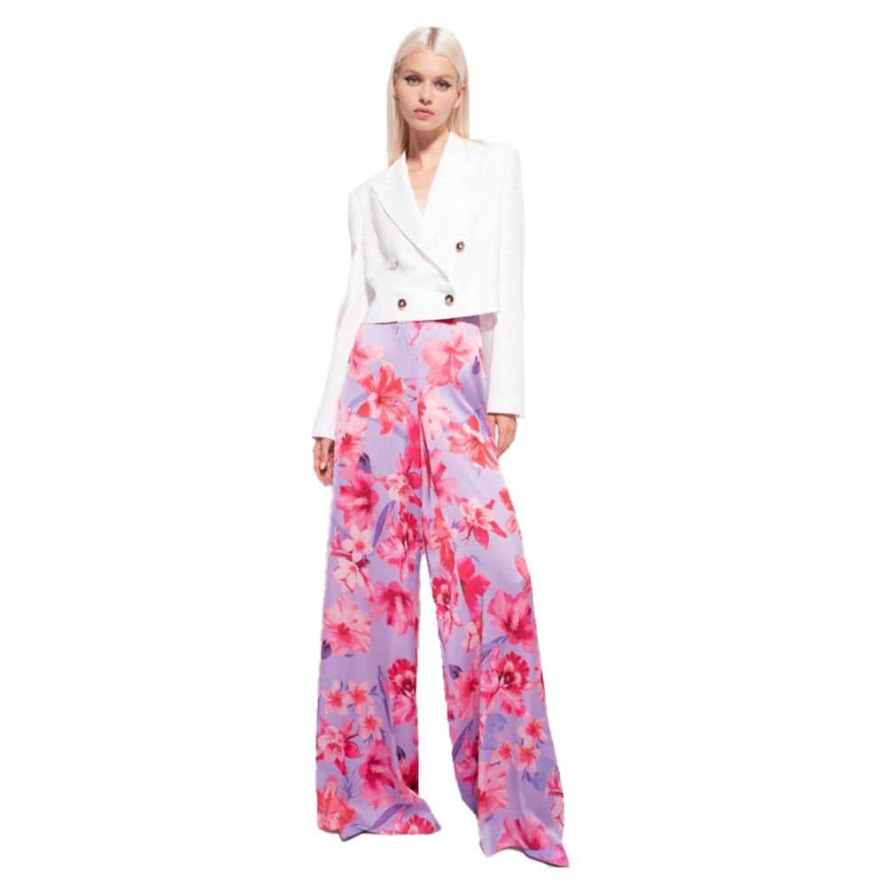 PINKO Purple Polyester Jeans & Pant