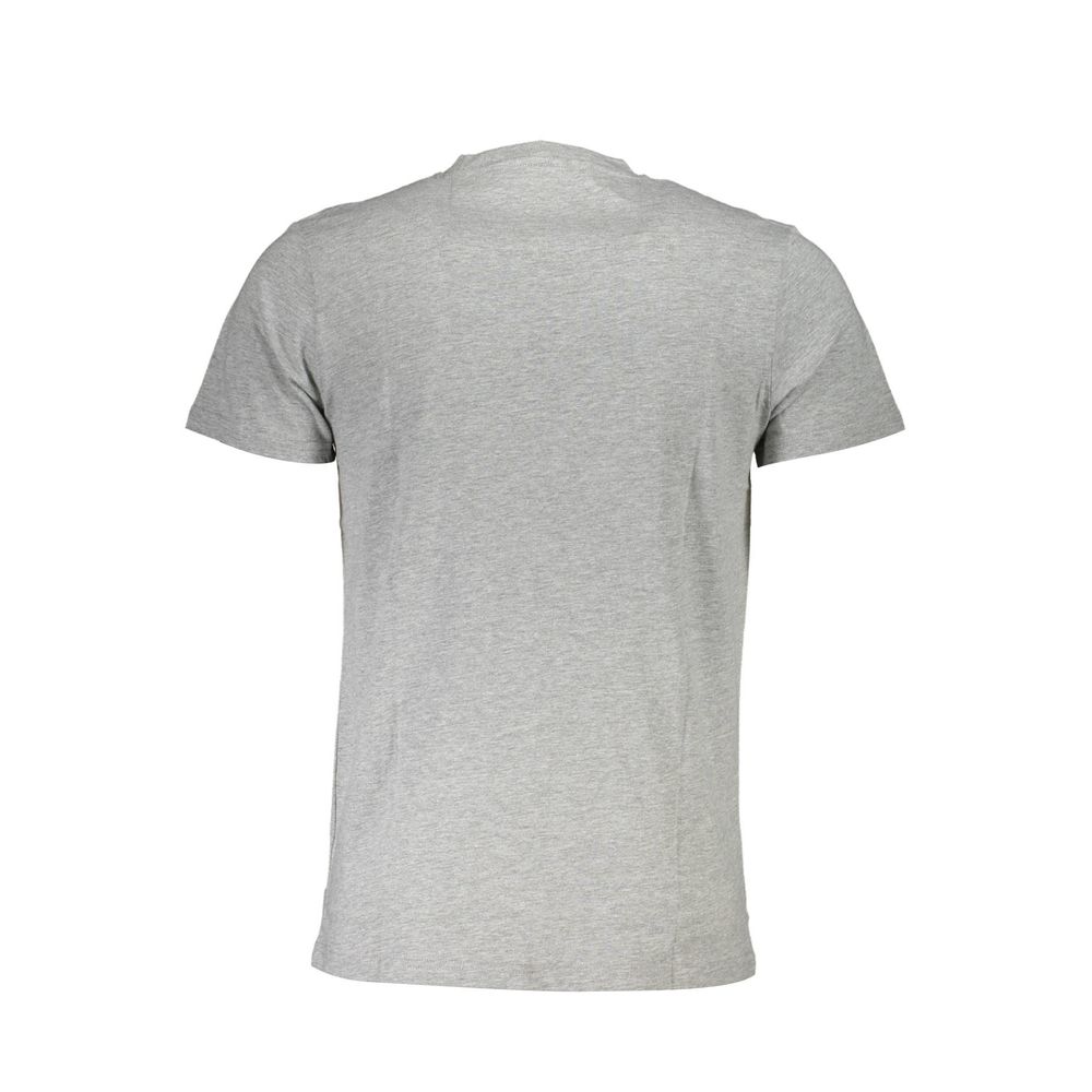 Cavalli Class Gray Cotton Men T-Shirt