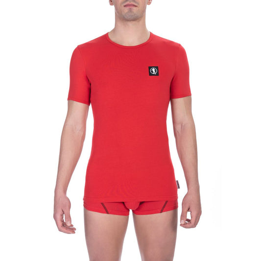 Bikkembergs Red Cotton Men's T-Shirt