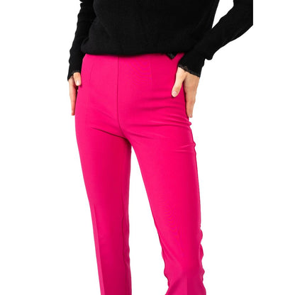 PINKO Fuchsia Polyester Jeans & Pant