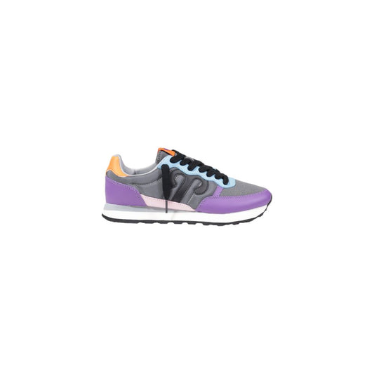 Wushu Purple Suede Leather Sneaker