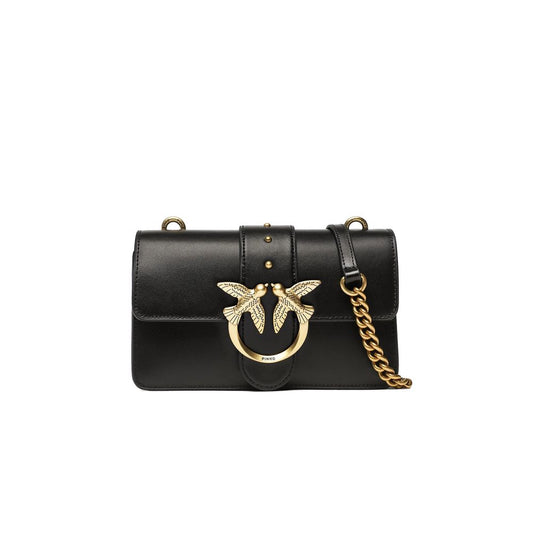 PINKO Bicolor Polyester Handbag