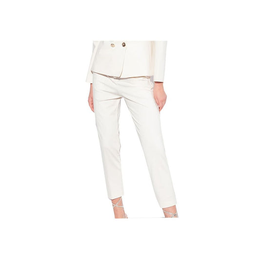 PINKO White Polyester Jeans & Pant