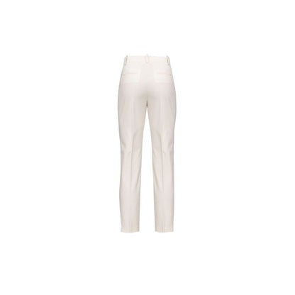 PINKO White Polyester Jeans & Pant