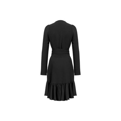 PINKO Black Polyester Dress