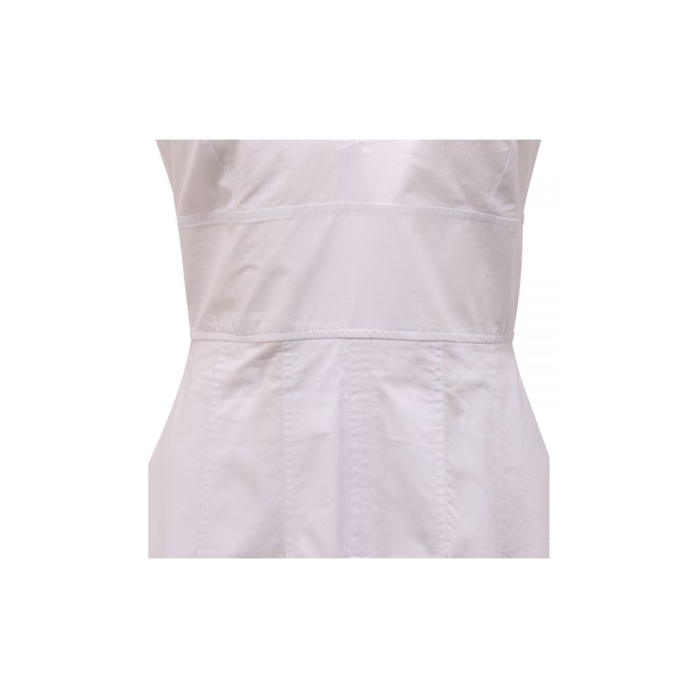 PINKO White Cotton Dress