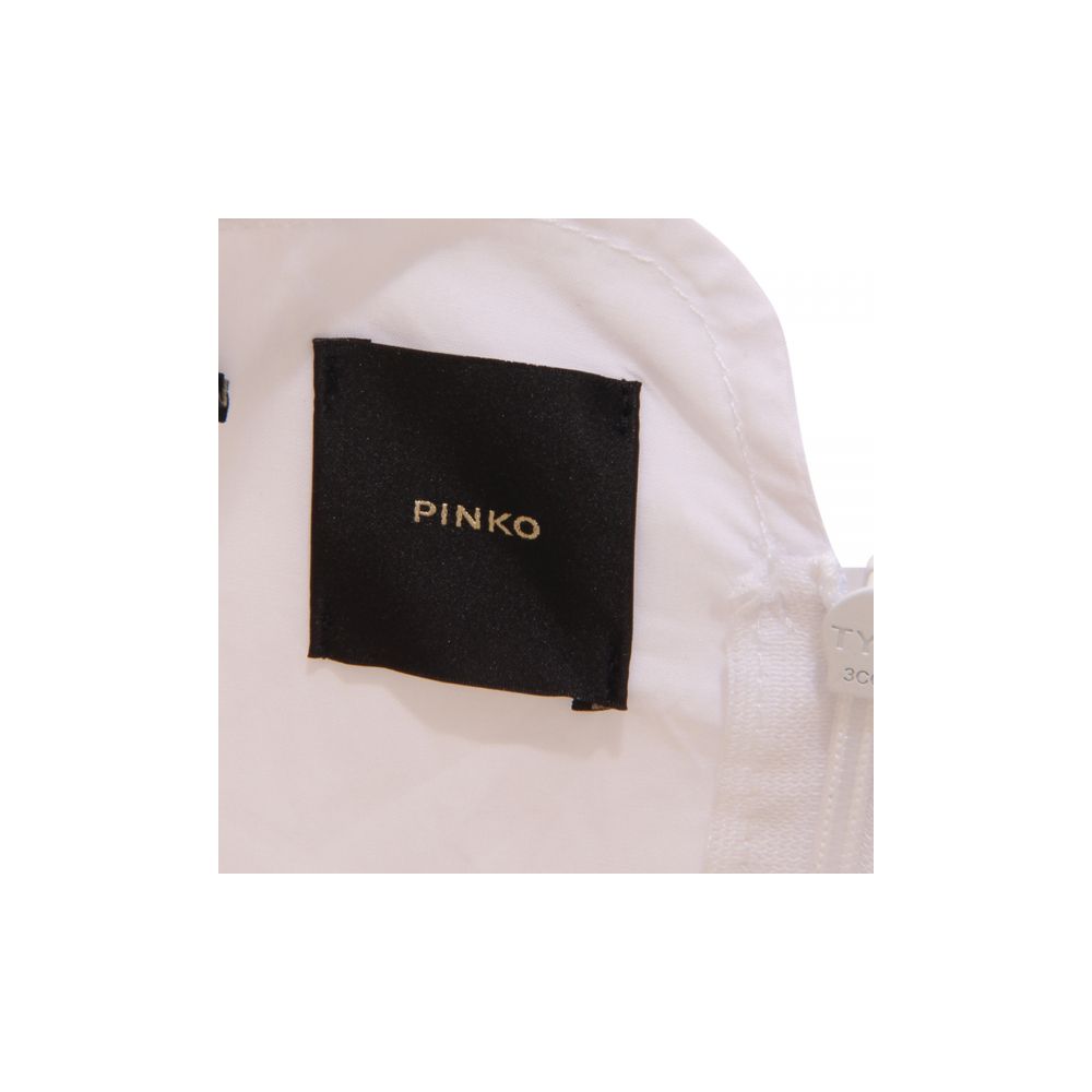 PINKO White Cotton Dress