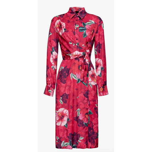 PINKO Fuchsia Viscose Dress
