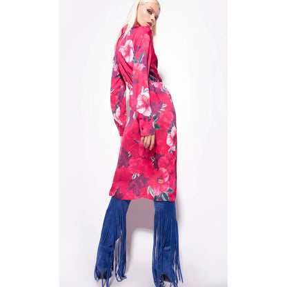 PINKO Fuchsia Viscose Dress