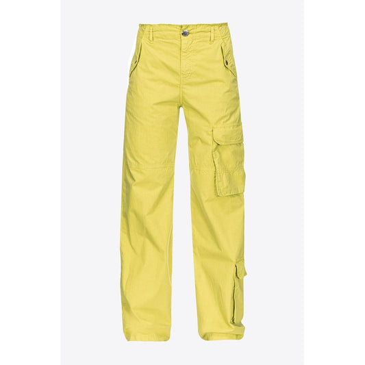 PINKO Green Cotton Jeans & Pant