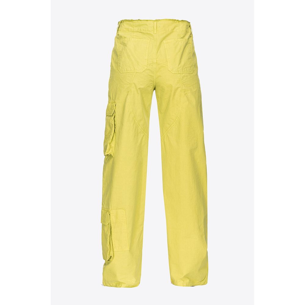 PINKO Green Cotton Jeans & Pant