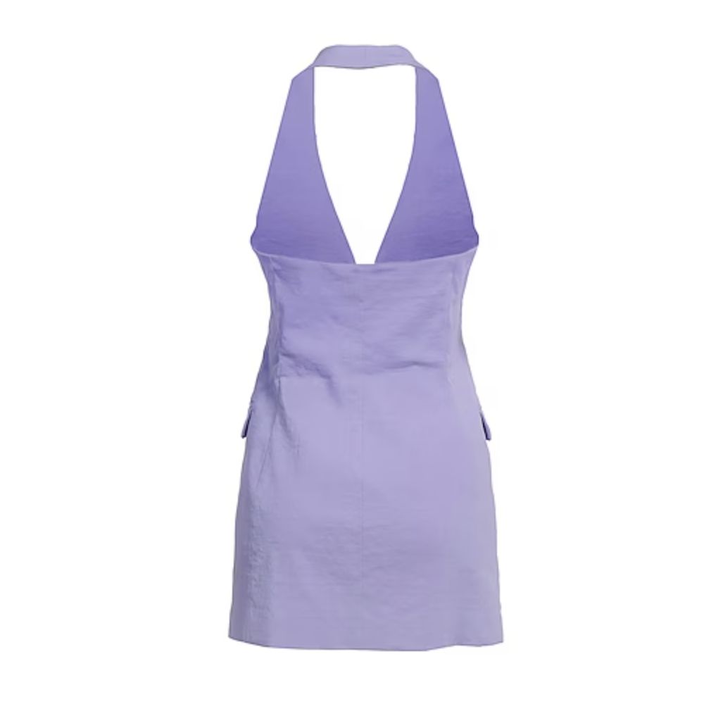 PINKO Purple Linen Dress