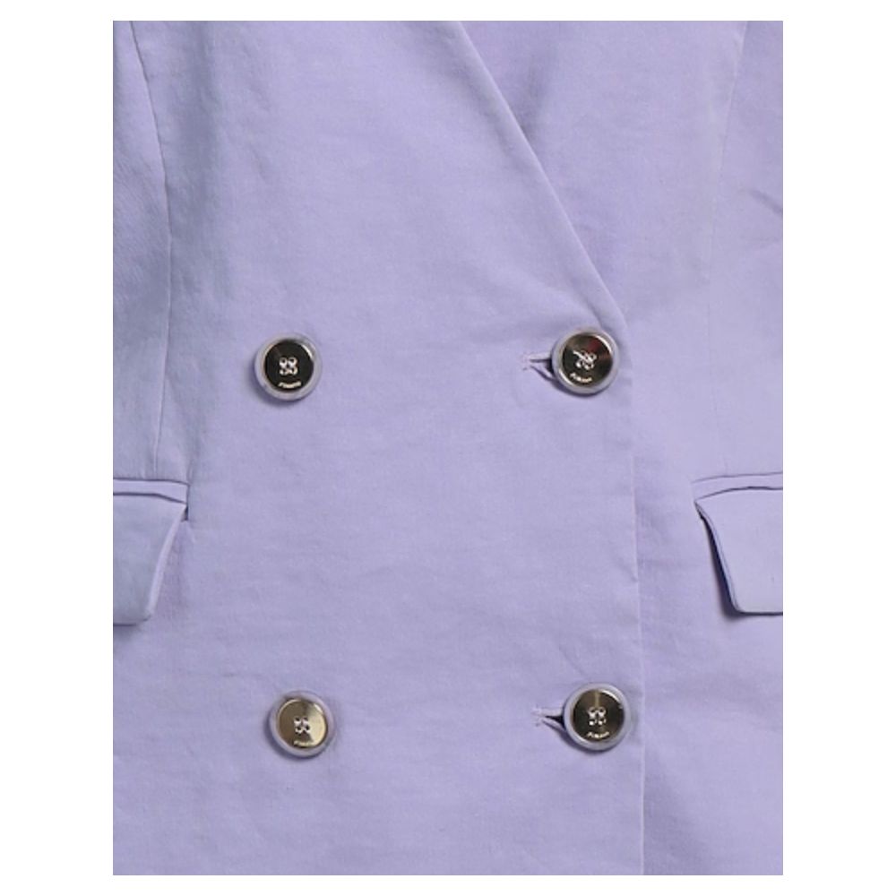 PINKO Purple Linen Dress