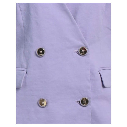 PINKO Purple Linen Dress
