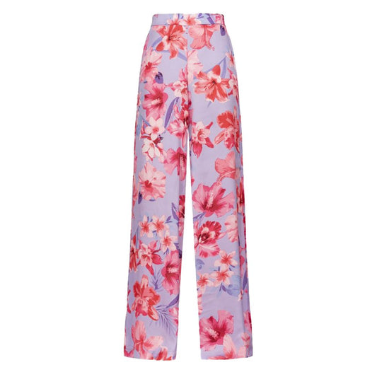 PINKO Purple Polyester Jeans & Pant