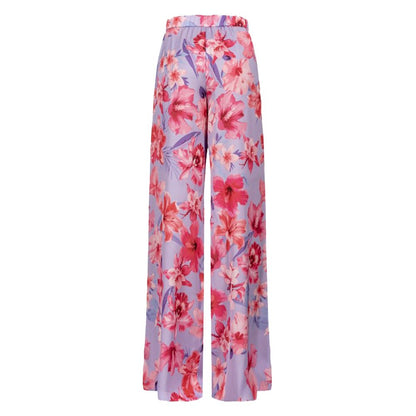 PINKO Purple Polyester Jeans & Pant
