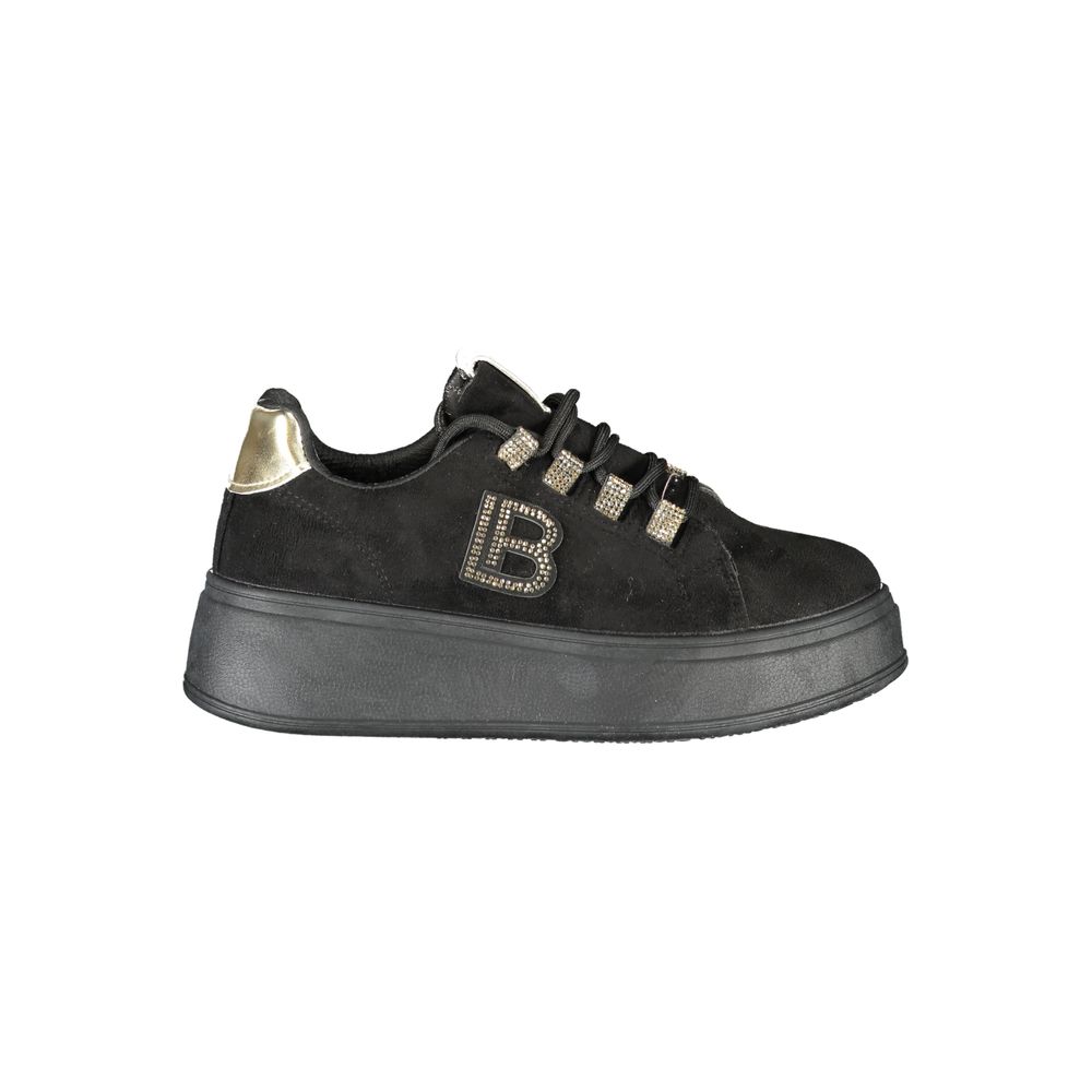 Laura Biagiotti Black Polyester Women Sneaker