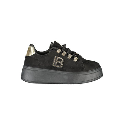 Laura Biagiotti Black Polyester Women Sneaker